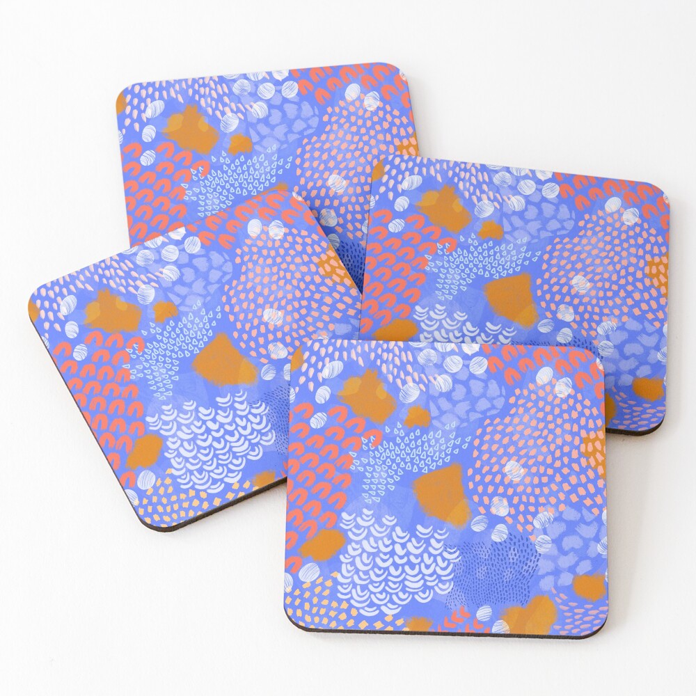 Midnight Garden Coasters (Set of 4)