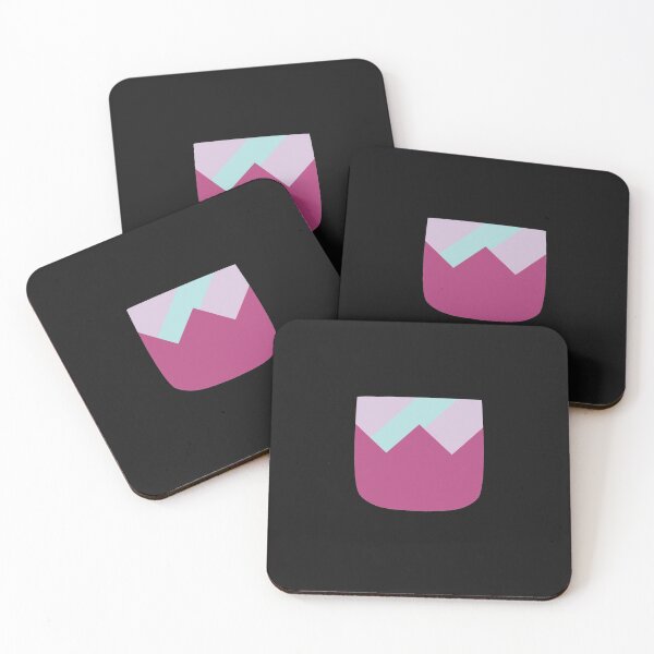 Garnet Coasters (Set of 4)