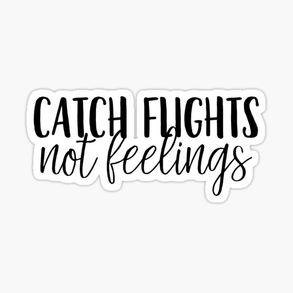 Catch Flights Not Feelings - Personalized Tote Bag - Birthday Gift For –  Macorner