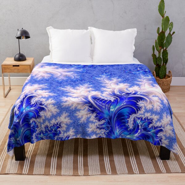 Item preview, Blue Fractal Corals designed and sold by Elisabeth Lucas.