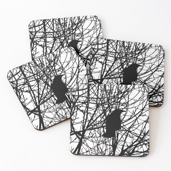 Item preview, Crow Silhouette designed and sold by Laura Korska.