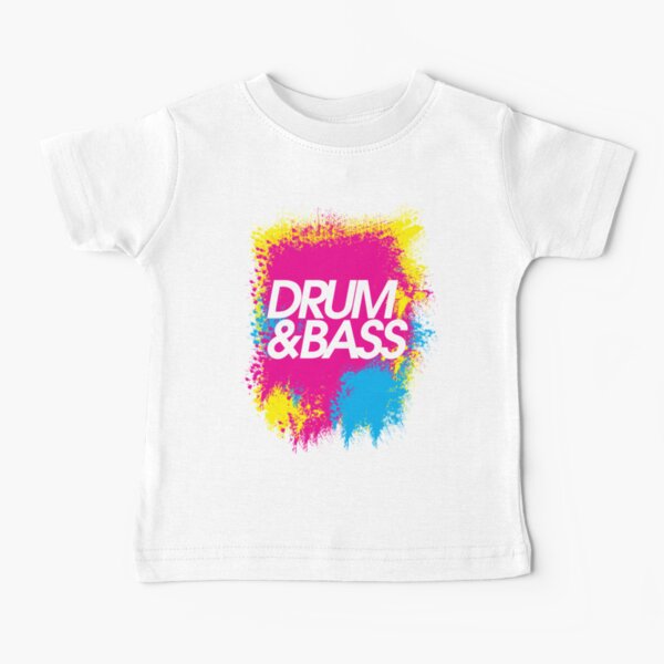 Drum & Bass (splash) Baby T-Shirt