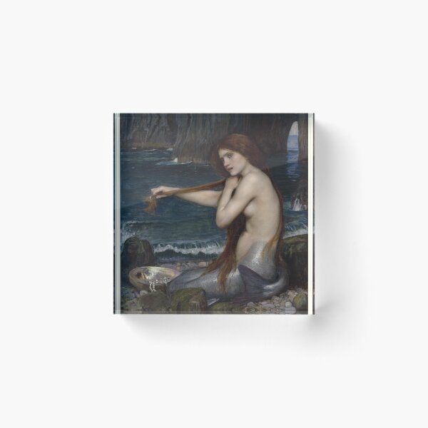 Item preview, A Mermaid (1900) By J W Waterhouse designed and sold by knightsydesign.