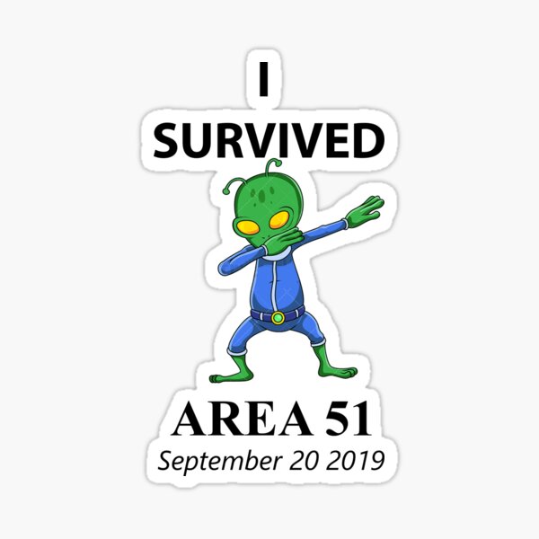 Dank Alien Stickers Redbubble - storming area 51 a sad roblox movie download youtube video