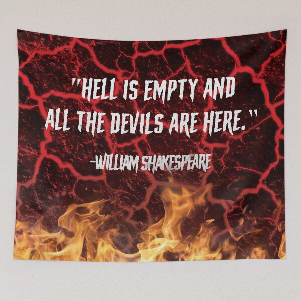 Item preview, Hell Is Empty... designed and sold by ELIH Shop.