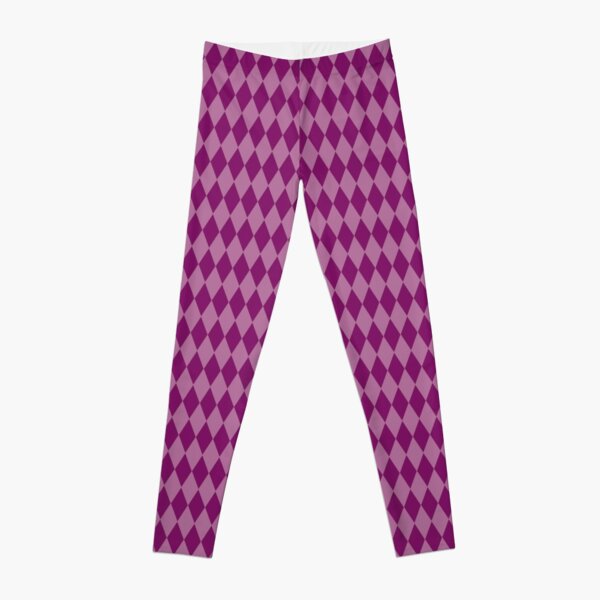 Argyle/Diamond Pink Leggings for Women for sale