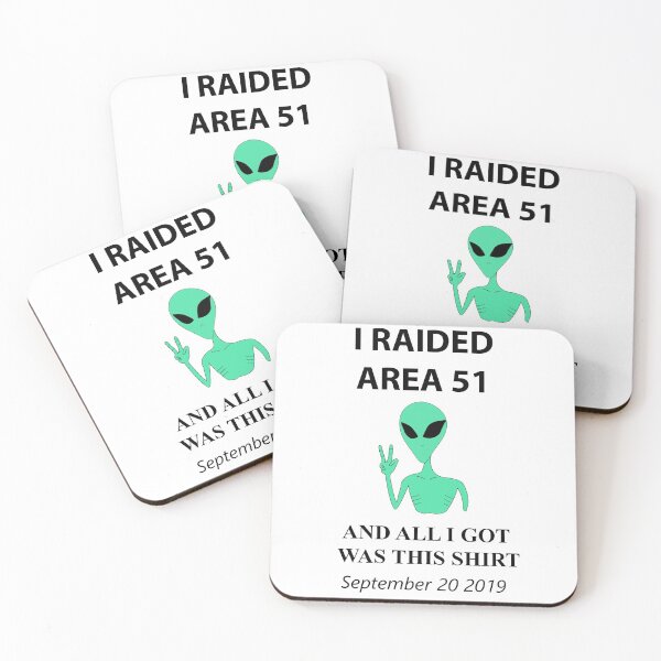 Item preview, I Raided Area 51  designed and sold by edenbouskila.