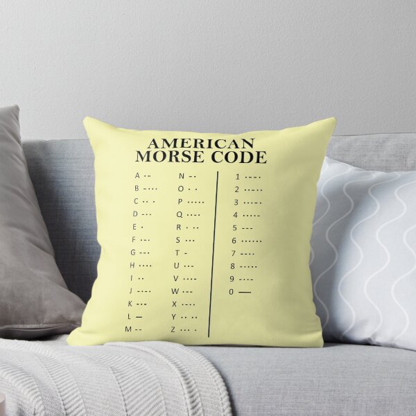 Item preview, American Morse Code designed and sold by rogue-design.