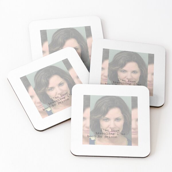 Item preview, I've been traveling I've been to prison RHONY Luann de Lesseps mugshot and quote designed and sold by mivpiv.