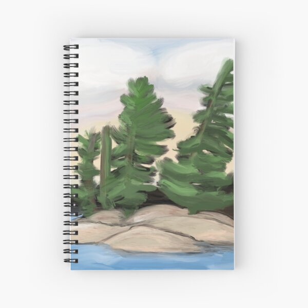 Item preview, Georgian Bay Trees designed and sold by Quick Brown Fox Canada.