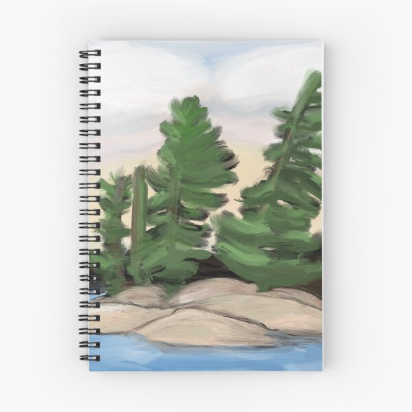 Item preview, Georgian Bay Trees designed and sold by Quick Brown Fox Canada.