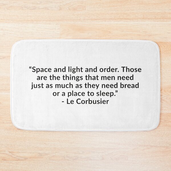 Item preview, Le Corbusier Quote designed and sold by Yviemakes.