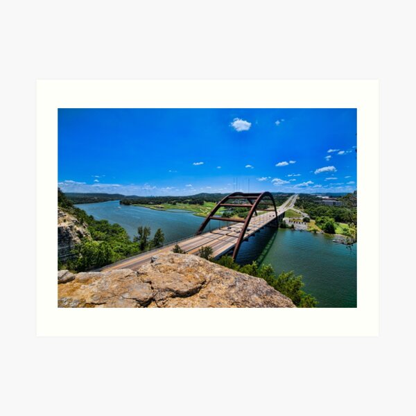Austin 360 Bridge Art Print