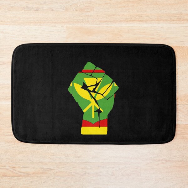 Item preview, Native Hawaiian Flag Kanaka Maoli - Resist Fist designed and sold by brizodesign.