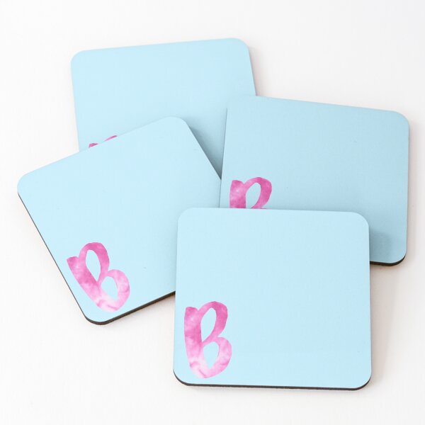 Item preview, Pink Tie Dye Letter B designed and sold by Yviemakes.