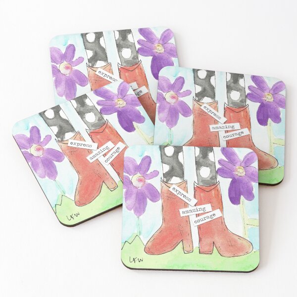 Item preview, Express Amazing Courage Cowboy Boots designed and sold by lauralgkelly.