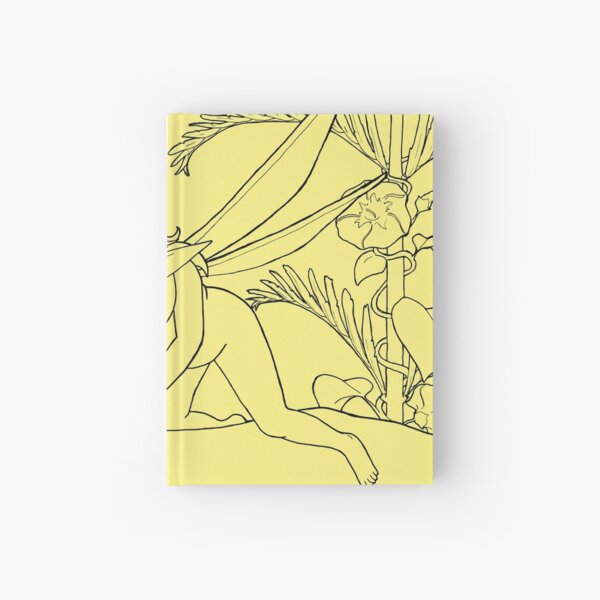 Item preview, Fairy Encounter Garden Art Scene transparent line-art designed and sold by rootinspiration.