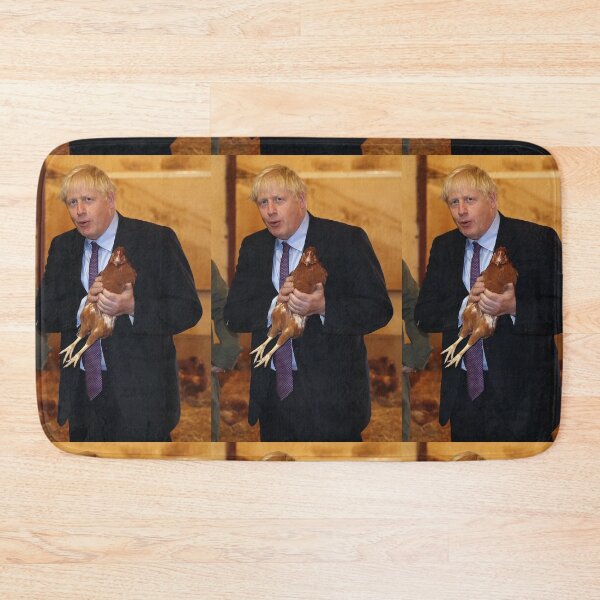 Item preview, Boris Johnson with a Chicken designed and sold by jakewhiteok.