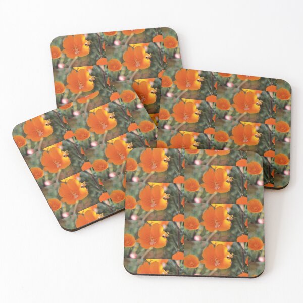 Item preview, Orange Flowers in Macro designed and sold by LemonsandInk.