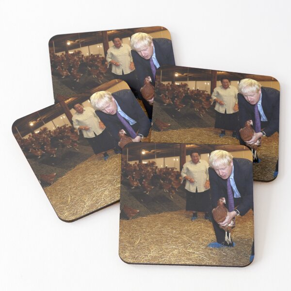 Item preview, Boris Johnson Holding a Chicken designed and sold by jakewhiteok.