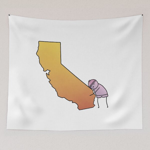 Item preview, I Hug California  designed and sold by Ben McKenzie.