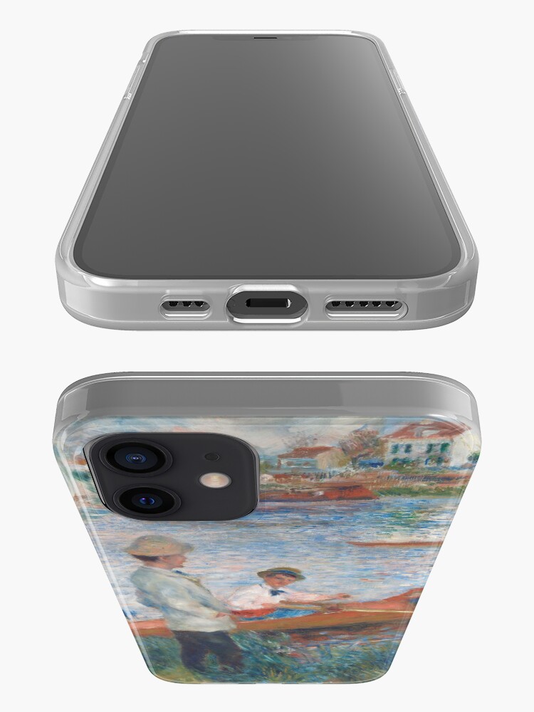 Alternate view of Oarsmen at Chatou Painting by Auguste Renoir iPhone Case & Cover