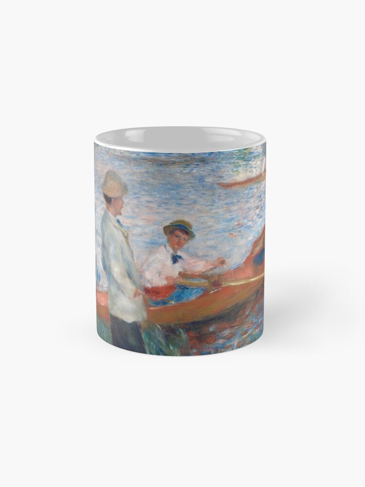 Alternate view of Oarsmen at Chatou Painting by Auguste Renoir Mug