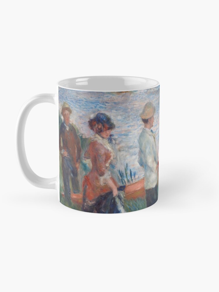 Alternate view of Oarsmen at Chatou Painting by Auguste Renoir Mug