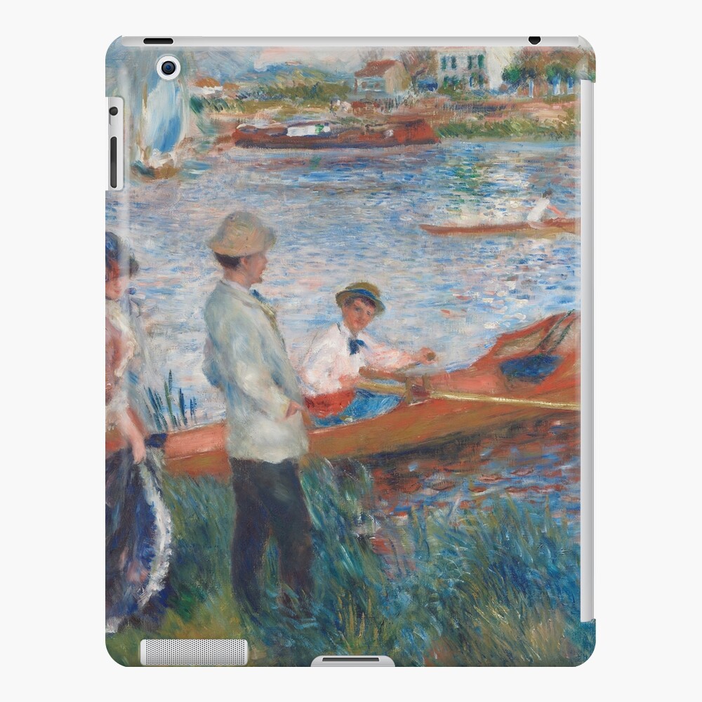 Oarsmen at Chatou Painting by Auguste Renoir iPad Case & Skin