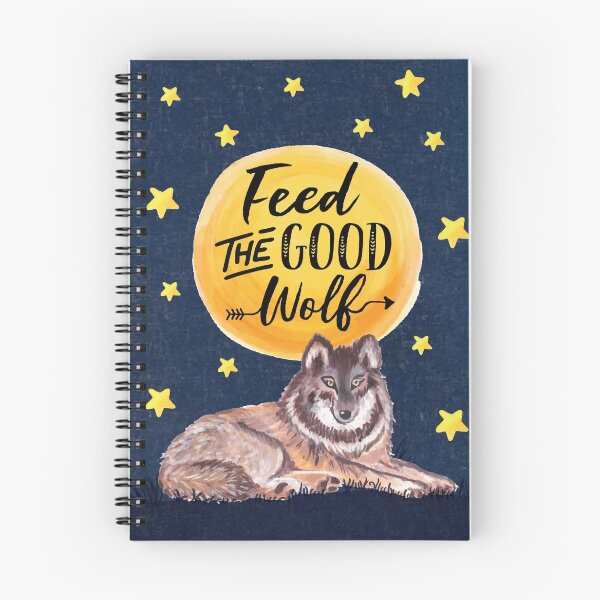 Item preview, Feed the Good Wolf designed and sold by Trusting4Peace.