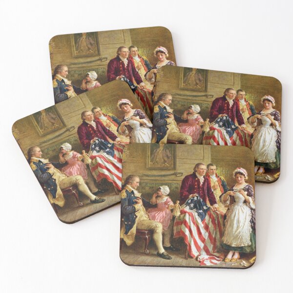 Item preview, Betsy Ross and General George Washington designed and sold by warishellstore.