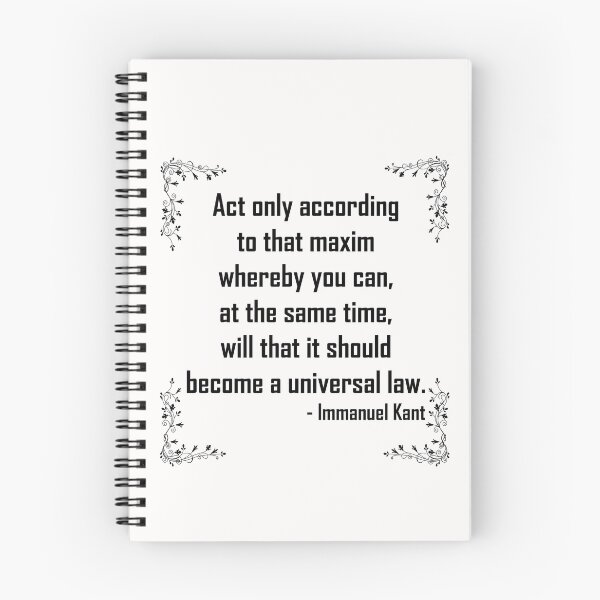 Item preview, Immanuel Kant categorical imperative designed and sold by Milena93.