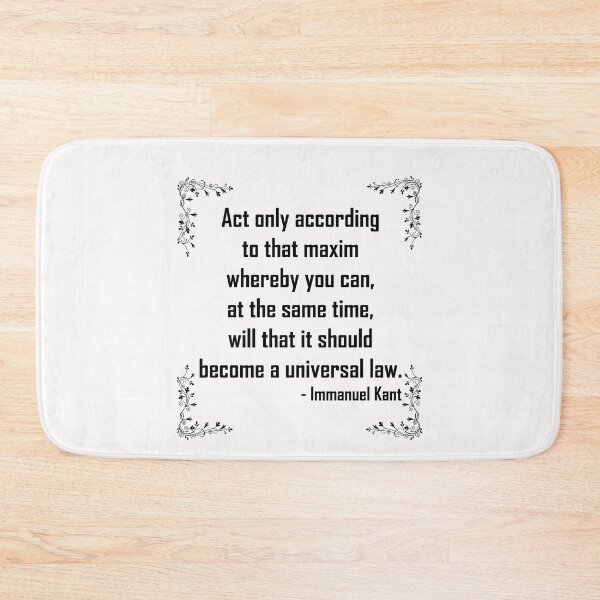Item preview, Immanuel Kant categorical imperative designed and sold by Milena93.