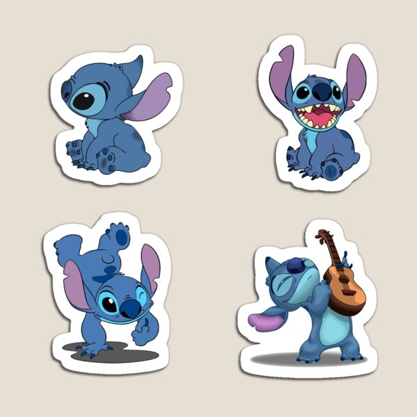 Imán for Sale con la obra «Stitch Stickers-4 Pack» de ss52