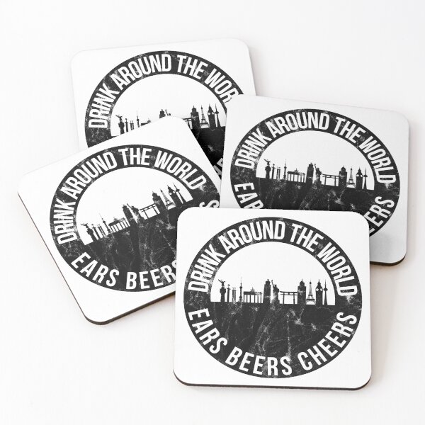 Item preview, Drink Around the World Vintage designed and sold by FandomTrading.