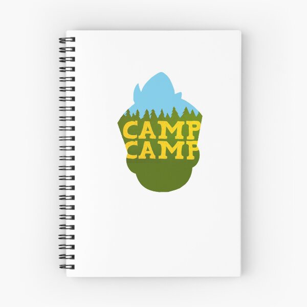 Item preview, David Silhouette with Camp Camp Logo designed and sold by artsyandinspire.