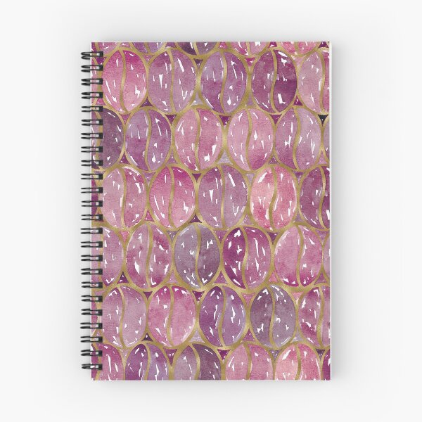Item preview, Watercolour Coffee Beans | Purple and Gold designed and sold by RebeccaFlaherty.