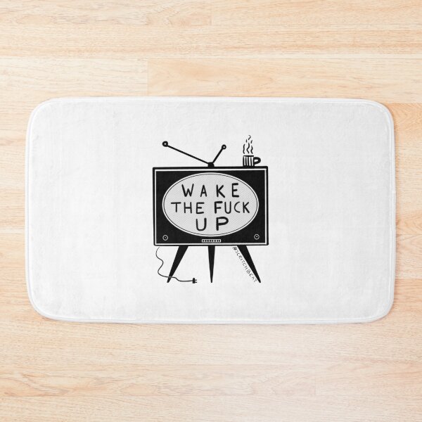Item preview, Wake The Fuck Up designed and sold by Scritchbeat's Official Merch.