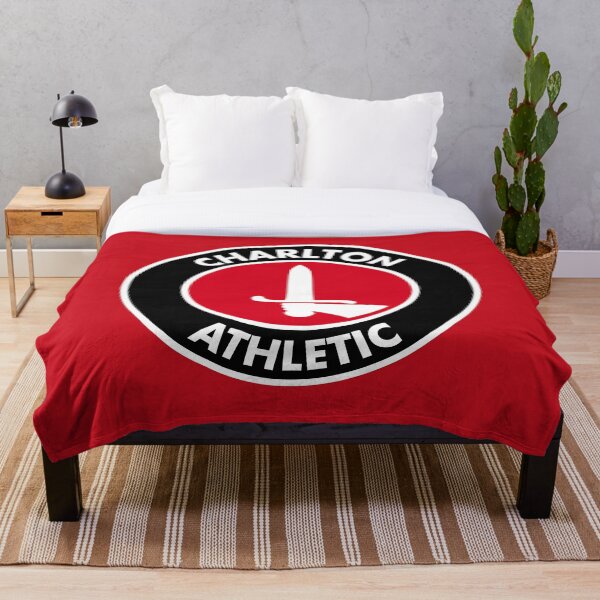 Charlton Athletic FC logo Throw Blanket