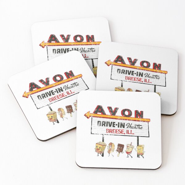 Item preview, Avon Drive-In Theatre with the Dancing Candies - Breese, Illinois designed and sold by Domelight Designs.