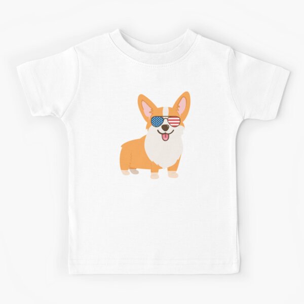 corgi 4th of july shirt