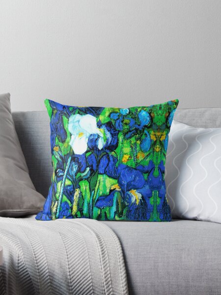 Item preview, Van Gogh Garden Irises HDR designed and sold by VintageEraArt.
