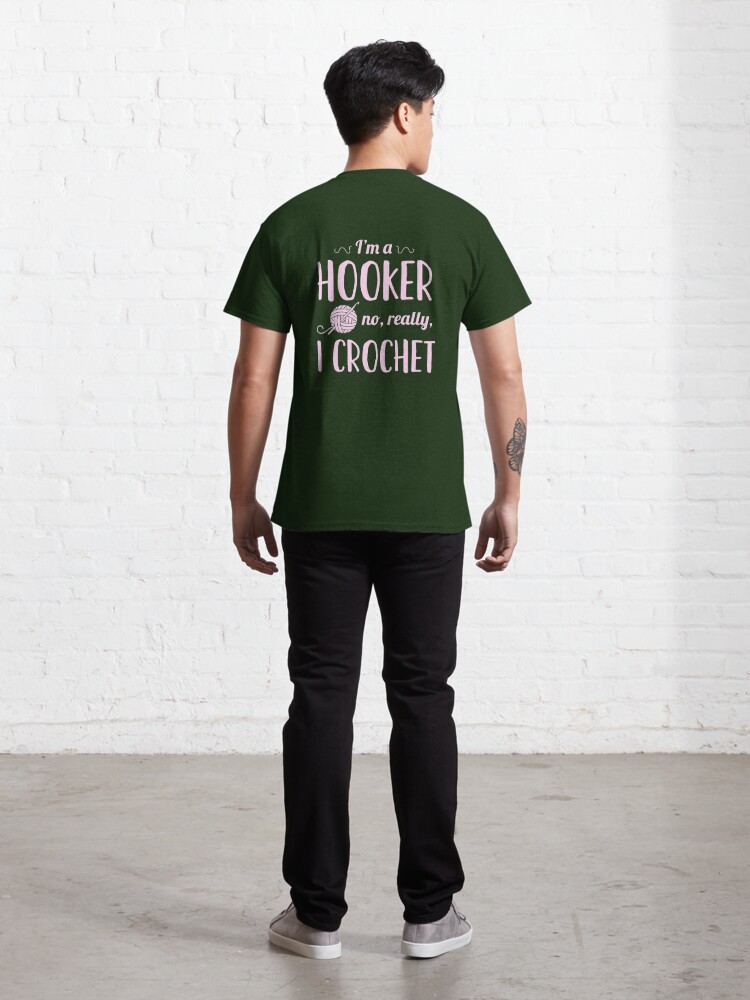 The *Real* Captain Hook T-Shirt for Crocheters - KnitHacker