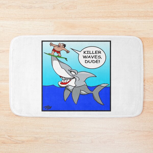 Item preview, Killer Waves, Dude! designed and sold by wickedcartoons.