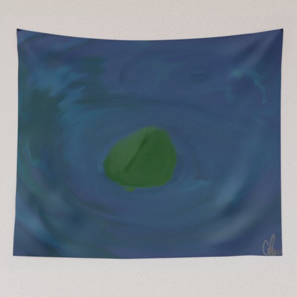 Item preview, Lily Pad in a Pond designed and sold by CFeeneyArt.