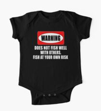 Warning! Does not fish well with others... One Piece - Short Sleeve