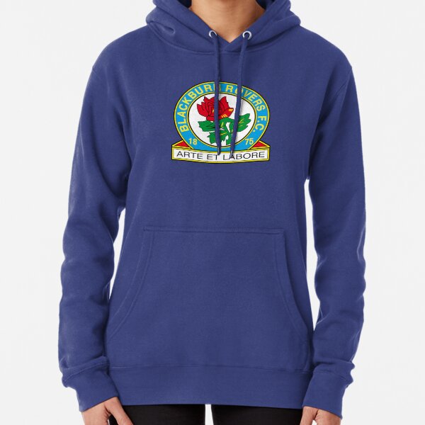 Blackburn Rovers FC logo Pullover Hoodie