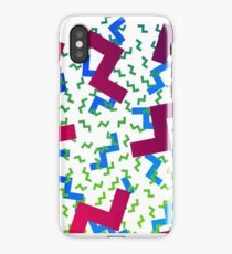 wacky pattern iPhone Case