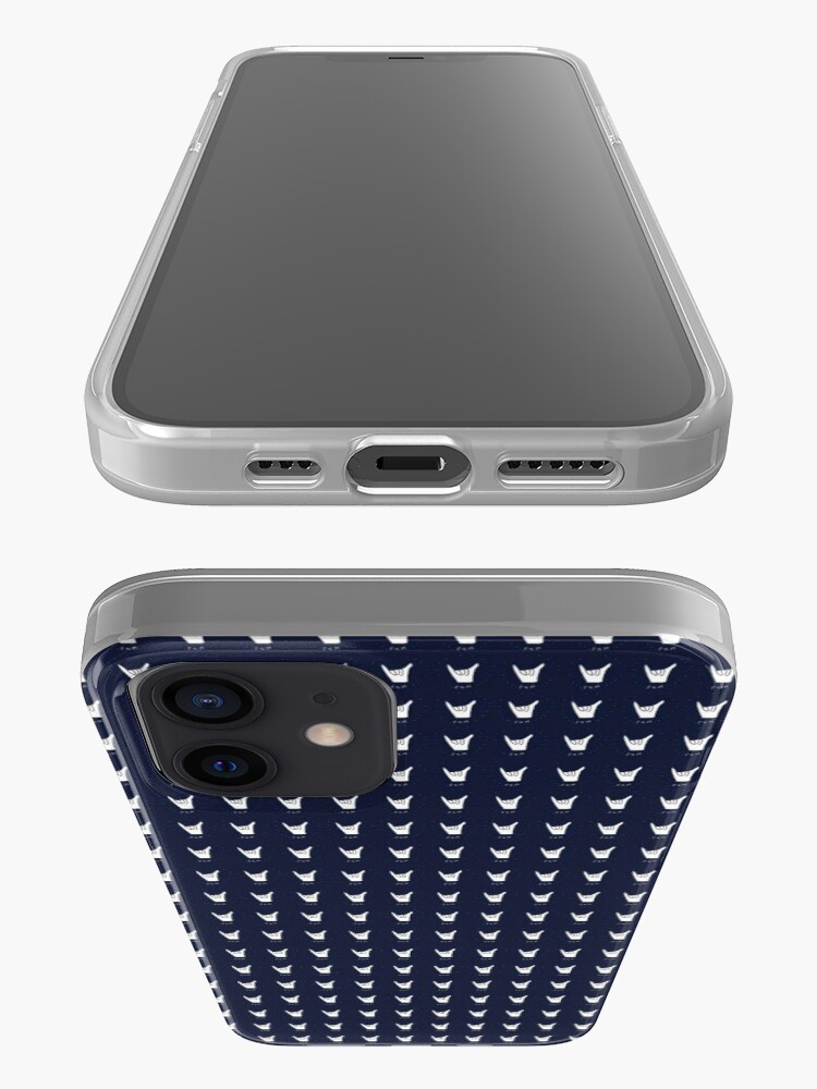 Alternate view of hang 10 navy blue iPhone Case & Cover