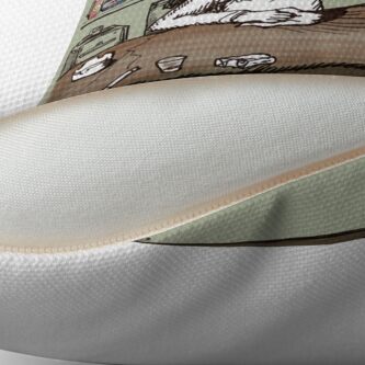 Alternate view of Pickled Pigs Feet Throw Pillow
